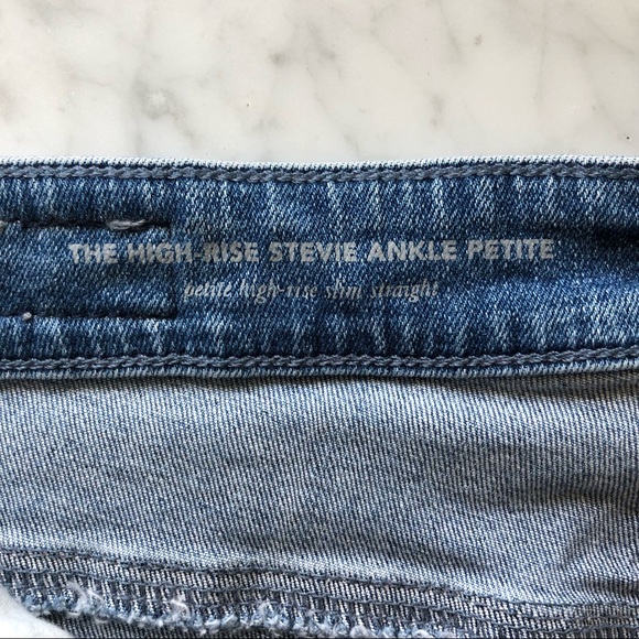 AG Adriano Goldschmied The Stevie High-Rise Skinny Ankle Jeans - Picture 9 of 14